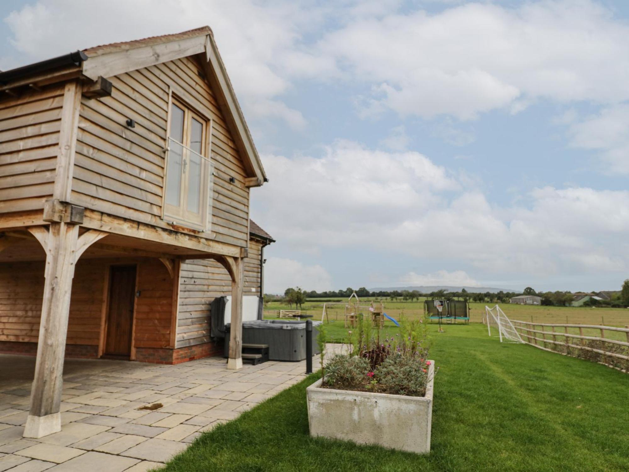 Hallgarth Farm Holiday Lodge Pershore Exterior foto